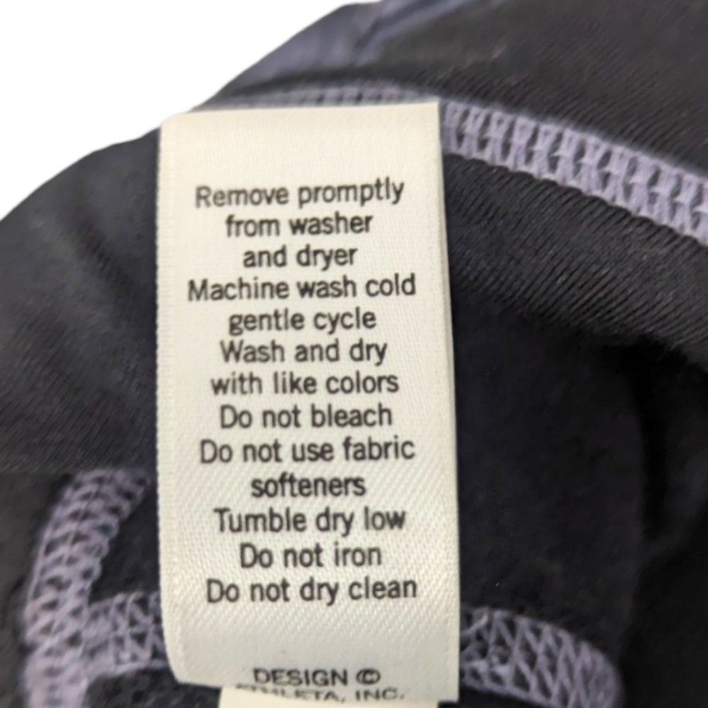 Athleta Skirted Leggings Athletic Pants Tights Womens XS Black Gray 7/8 Length - Picture 13 of 13